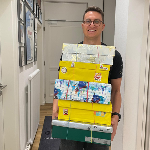 humedica Aktion - Geschenk mit Herz